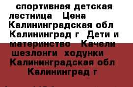 спортивная детская лестница › Цена ­ 3 500 - Калининградская обл., Калининград г. Дети и материнство » Качели, шезлонги, ходунки   . Калининградская обл.,Калининград г.